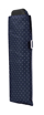 Obrázok z DOPPLER Carbonsteel Mini Slim Chic - dámský skládací deštník modrá