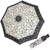 Obrázok z DOPPLER Fiber Magic Black&White Paisley - dámský plně automatický deštník bílá