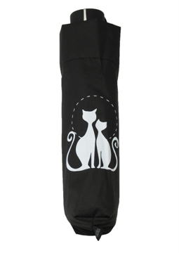 Obrázok z DOPPLER Mini Fiber Dreaming Cats - dámský skládací deštník