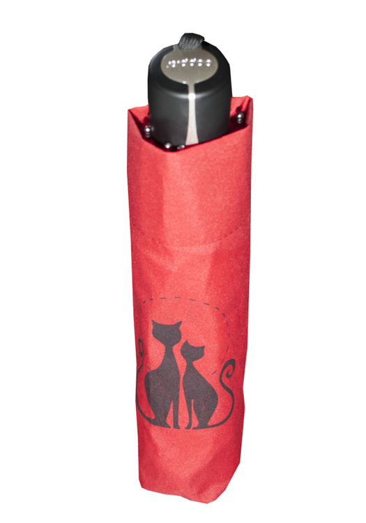 Obrázok z DOPPLER Mini Fiber Dreaming Cats - dámský skládací deštník
