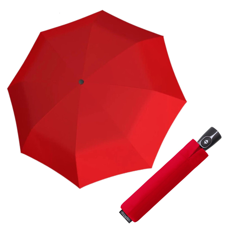 Obrázok z DOPPLER Magic Fiber UNI - dámský plně automatický deštník červená