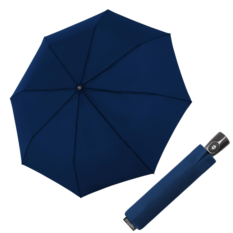 Obrázok z DOPPLER Magic Fiber UNI - dámský/pánský plně automatický deštník modrá