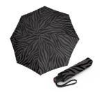 Obrázok z KNIRPS A.200 MEDIUM DUOMATIC Zebra Black - elegantní dámský plnoautomatický deštník