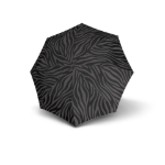 Obrázok z KNIRPS A.200 MEDIUM DUOMATIC Zebra Black - elegantní dámský plnoautomatický deštník