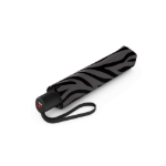 Obrázok z KNIRPS A.200 MEDIUM DUOMATIC Zebra Black - elegantní dámský plnoautomatický deštník