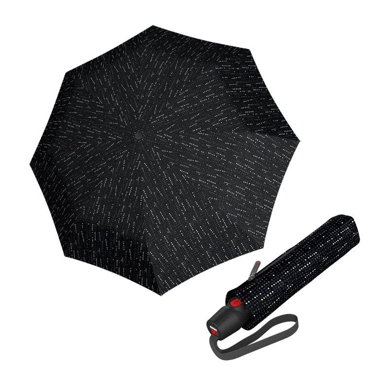 Obrázok z KNIRPS T.200 Domino black - elegantní plně automatický deštník