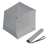 Obrázok z Knirps US.050 ultra light slim manual stone- lehký dámský skládací plochý deštník šedá