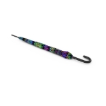 Obrázok z Knirps A.760 stick automatic create black elegantní holový vystřelovací deštník černá