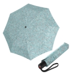 Obrázok z Knirps A 200 Medium Duomatic cubes ice elegantní plnoautomatický deštík vícebarevný