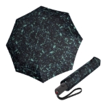 Obrázok z Knirps Re3 Duomatic structuremint - lehký skládací deštník zelená