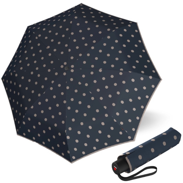 Obrázok z KNIRPS A.050 MEDIUM Dot Art Ocean - elegantní dámský skládací deštník modrá
