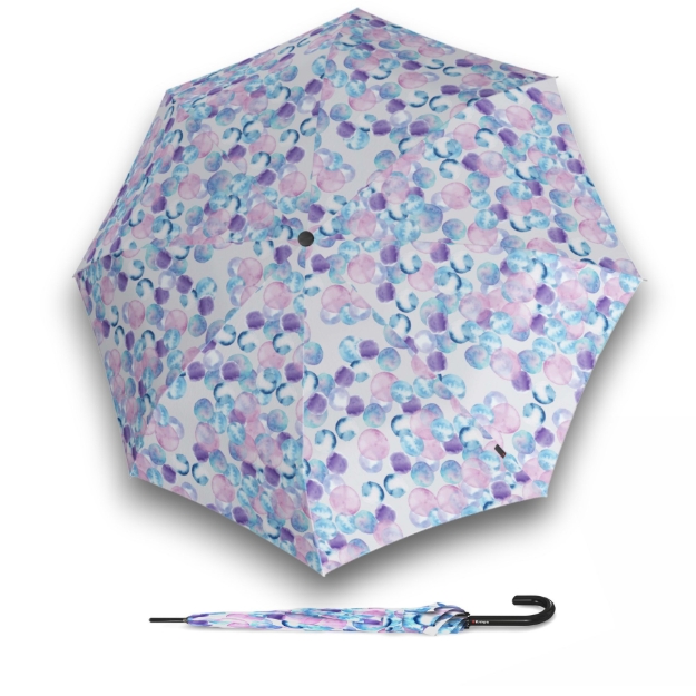 Obrázok z Knirps T .760 Stick Automatic Mermaid - elegantní holový vystřelovací deštník vícebarevný