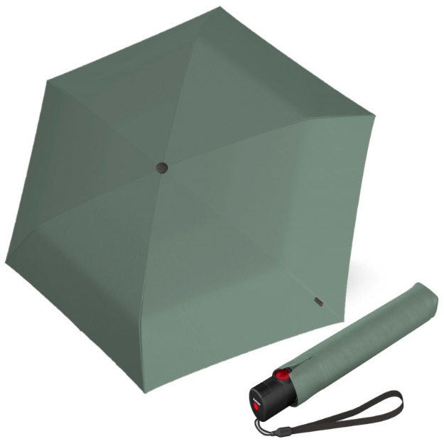 Obrázok z KNIRPS U.200 Aloe - elegantní dámský plně automatický deštník Olivová