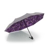 Obrázok z KNIRPS T.200 Feel Purple s UV - elegantní dámský plně automatický deštník šedá