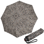 Obrázok z KNIRPS A.050 MEDIUM JAGUAR - elegantní dámský skládací deštník hnědá