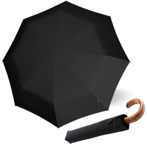 Obrázok z KNIRPS S.570 LARGE BLACK - pánský vystřelovací deštník černá
