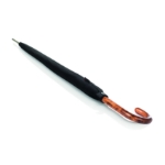 Obrázok z KNIRPS T.771 LONG BLACK - pánský holový vystřelovací deštník černá