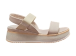 Obrázok z Wild 16108229 Hat Dámske celokožené sandále béžové