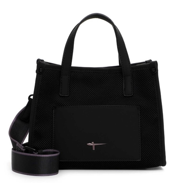 Obrázok z Tamaris Florentina 33761-100 Black Dámska kabelka cez rameno čierna 6 L
