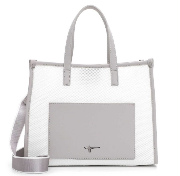 Obrázok z Tamaris Florentina 33762-810 Light grey Dámska kabelka cez rameno šedá 15 L