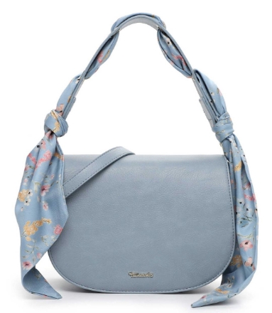 Obrázok z Tamaris Fabia 33502-536 Crystal blue Dámska kabelka cez rameno modrá 4 L