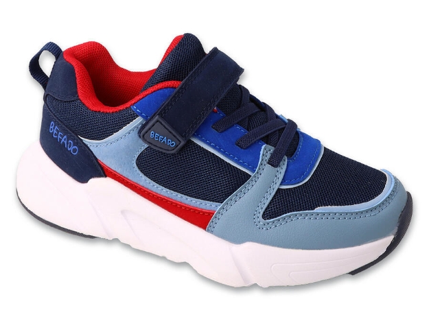 Obrázok z BEFADO 516X363 tenisky SPORT COVER modro oranžové