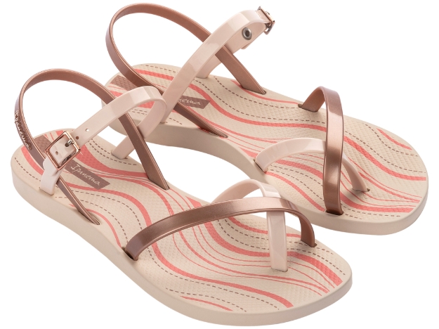 Obrázok z Ipanema Fashion Sandal VIII 82842-BD408 Dámske sandále béžové
