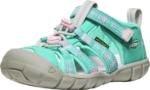 Obrázok z KEEN Seacamp II CNX Children Detské sandále bright aqua/giggle pink