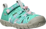 Obrázok z KEEN Seacamp II CNX Children Detské sandále bright aqua/giggle pink