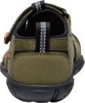 Obrázok z KEEN Seacamp II CNX Children Detské sandále dark olive/gold flame