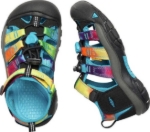 Obrázok z KEEN Newport H2 Children Detské sandále rainbow tie dye