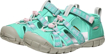 Obrázok z KEEN Seacamp II CNX Youth Detské sandále bright aqua/giggle pink