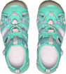 Obrázok z KEEN Seacamp II CNX Youth Detské sandále bright aqua/giggle pink