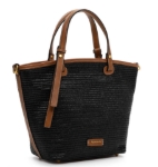 Obrázok z Tamaris Fernanda 33665-100 Black Dámska kabelka cez rameno čierna 16 L