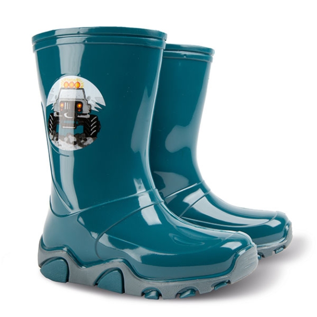 Obrázok z Demar STORMER 0400 C Detské gumáky zelené