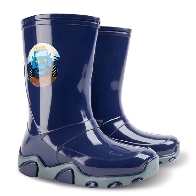Obrázok z Demar STORMER 0400 D Detské gumáky tm. modré