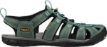 Obrázok z KEEN Clearwater CNX Leather W Dámske sandále mineral blue/yellow