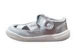 Obrázok z Pegres Barefoot SBF 51 Detské sandále strieborné