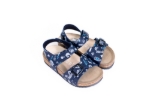 Obrázok z Dětské pantofle modré se vzorem
