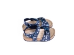 Obrázok z Dětské pantofle modré se vzorem