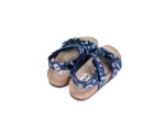 Obrázok z Dětské pantofle modré se vzorem