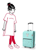 Obrázok z Reisenthel Trolley XS Kids Cats and dogs mint 12 L