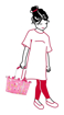 Obrázok z Reisenthel Carrybag XS Kids Abc friends pink 5 L