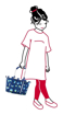 Obrázok z Reisenthel Carrybag XS Kids Abc friends blue 5 L