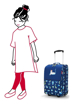 Obrázok z Reisenthel Trolley XS Kids Abc friends blue 19 L