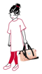 Obrázok z Reisenthel Allrounder XS Kids Cats and dogs rose 5 L