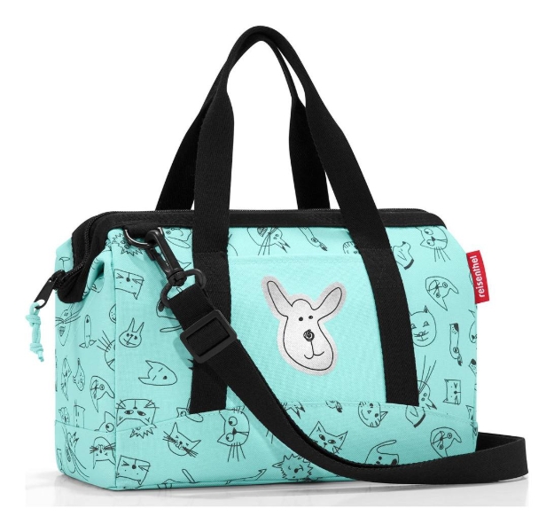Obrázok z Reisenthel Allrounder XS Kids Cats and dogs mint 5 L