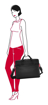 Obrázok z Reisenthel Workbag Canvas Black 13 L