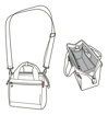 Obrázok z Reisenthel Allrounder Cross Twist Silver 4 L