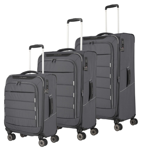 Obrázok z Travelite Skaii 4w S,M,L Anthracite S: 36 l  / 
M: 62/67 l  / 
L: 91/98 L